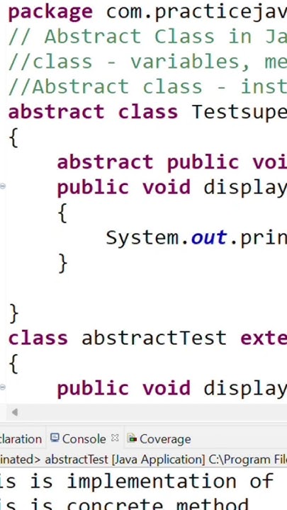 What is an abstraction in object oriented programming language ...