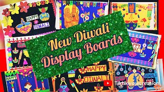 Diwali bulletin board decoration  for school/Diwali board decoration ideas  #tiktikwowcreation screenshot 5