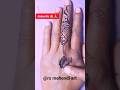 simple mehendi design #short #short #viralvideo #shortsvideo #how to RS mehendi art #bridal #arabic