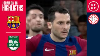 Resumen #PrimeraDivisiónFS | Barça 5-4 CA Osasuna Magna | Jornada 16