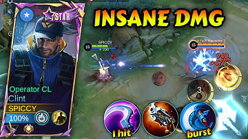 ENEMY UNDERESTIMATE MY CLINT SO I USE THIS INSANE DAMAGE 😱| CLINT BEST BUILD 2025( MUST TRY )-MLBB