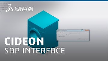 CIDEON 3DEXPERIENCE Intergration with SAP Interface | Dassault Systèmes