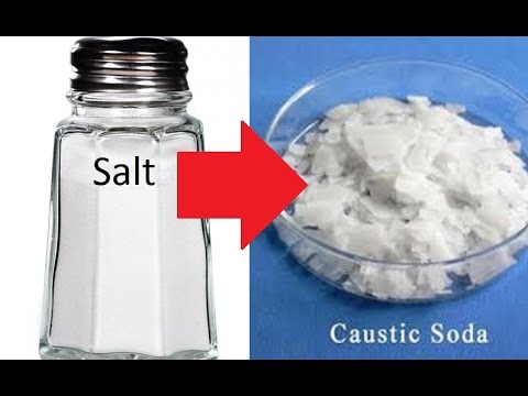 Making Sodium Hydroxide (Lye) From Salt