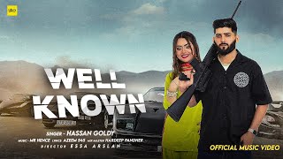 Well Known (Official Video) Hassan Goldy | Nisa Butt | New Punjabi Song 2024