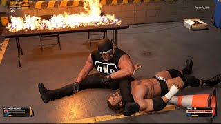 WWE 2K26 | Hollywood Hogan '02 vs Triple H '08 | Backstage Brawl 💪🔥