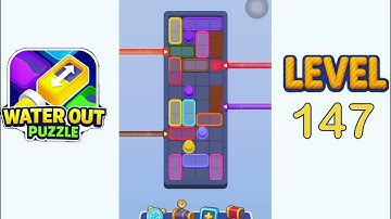 Water Out Puzzle Level 147 Walkthrough Solution