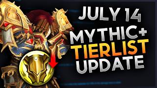 Prot Pally NERFED? 12.1 Mythic+ Tierlist Update (July 14th)