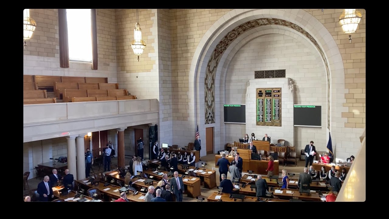 First Day of the Second Session of the 107th Nebraska Legislature (Compilation)