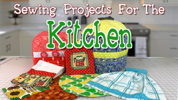 DIY Decorative Kitchen Towels  The Sewing Room Channel 