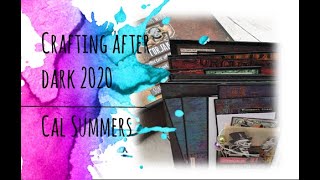 Crafting After Dark Halloween Retreat 2020 - Tim Holtz Minibook and Box