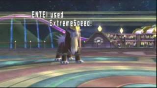PBR: Unleash the Beasts
Believe it or not, the special legendary beasts are allowed online, despite the fact they are not released for another 3 days.
Yes, at long last, Entei gets to use the move he has been absolutely begging for, for nearly 4 years (since Generation 4 started in sept 2006). Extremespeed was also a pretty nice bonus for him, Arcanine will have to watch out.
Raikou also gets some action, using Aura Sphere, which I think will be a useful move because it helps him aganist some of his old counters like Mamoswine, Tyranitar, Blissey (provided you have Calm Mind) and Magnezone.
I dont have Suicune yet, but I am sure I will get one soon enough.
Keep in mind that I DID USE ACTION REPLAY to catch these beasts; they are not even officially released yet. I fancied testing them out on wi-fi for kicks, and they were not blocked. I was half-surprised and half-not, because its similar to how Arceus was allowed online sometime before his Japanese release last year.
Music: Pokemon HGSS: Raikous Theme PBR: Unleash the Beasts