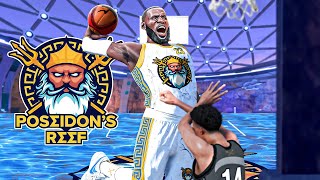 This LEBRON JAMES BUILD DOMINATES the POSEIDON'S REEF EVENT in NBA 2K24