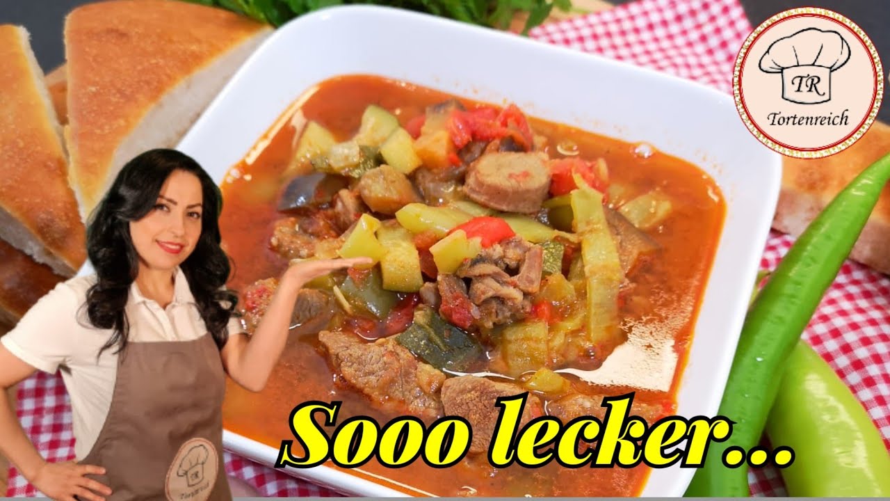 Kurdisches Tirşik easy😋, sehr leckerer und schneller Gemüseeintopf /auch Vegetarisch