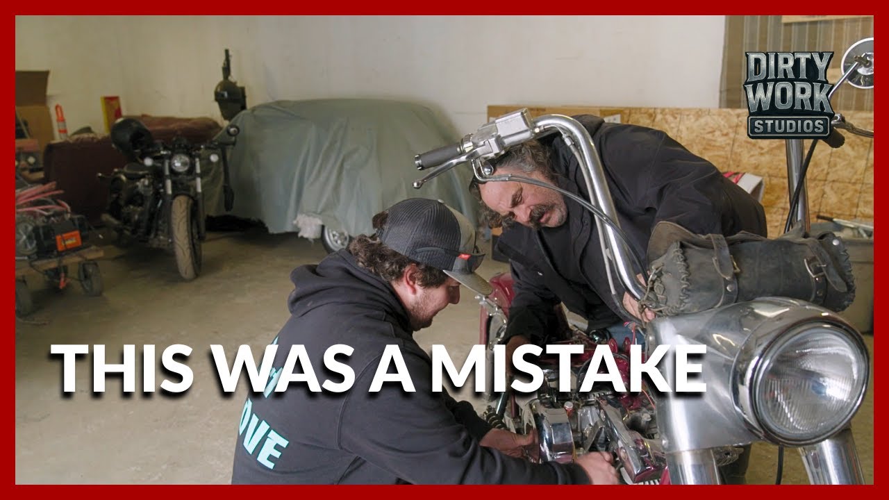 Father & Son Restore Long-Neglected Shovel Head Harley After Years | Wildman's Wildside