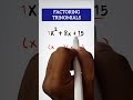 Factoring Trinomials with Teacher Gon