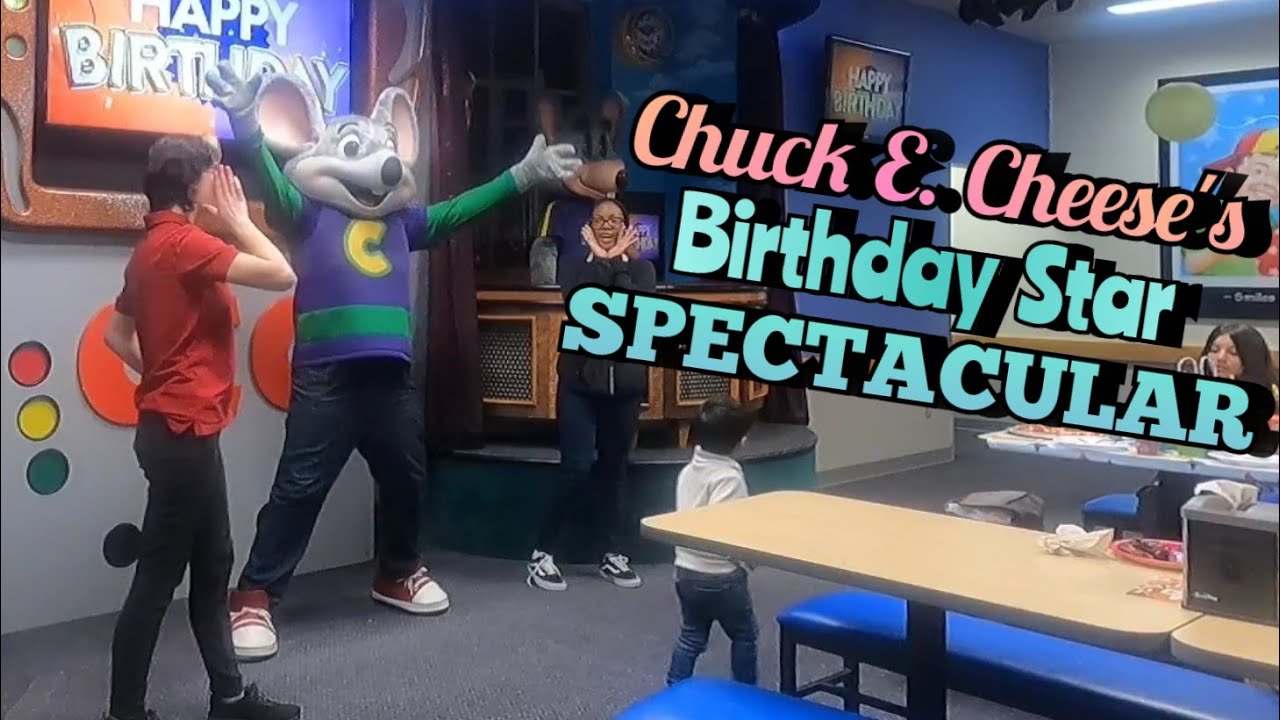 Chuck E. Cheese's Birthday Star Spectacular! (North Richland Hills TX) | The Rat King