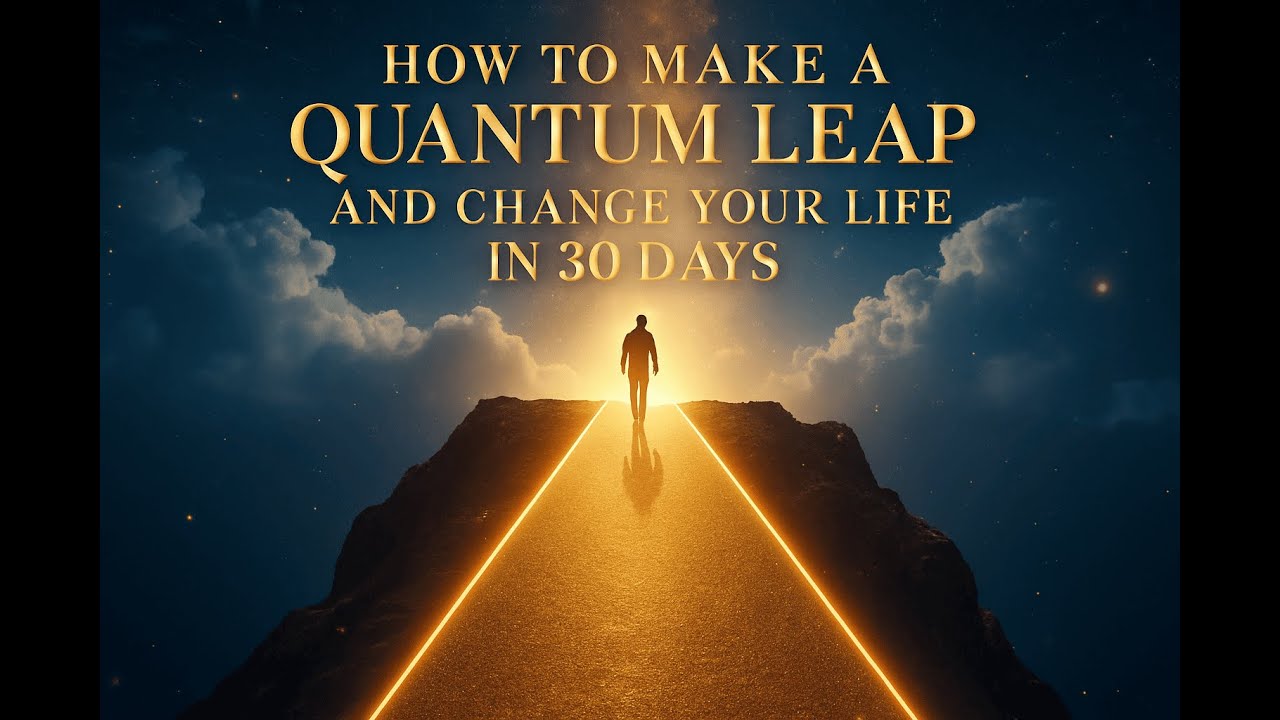 How to Make a Quantum Leap and Change Your Life in 30 Days - YouTube