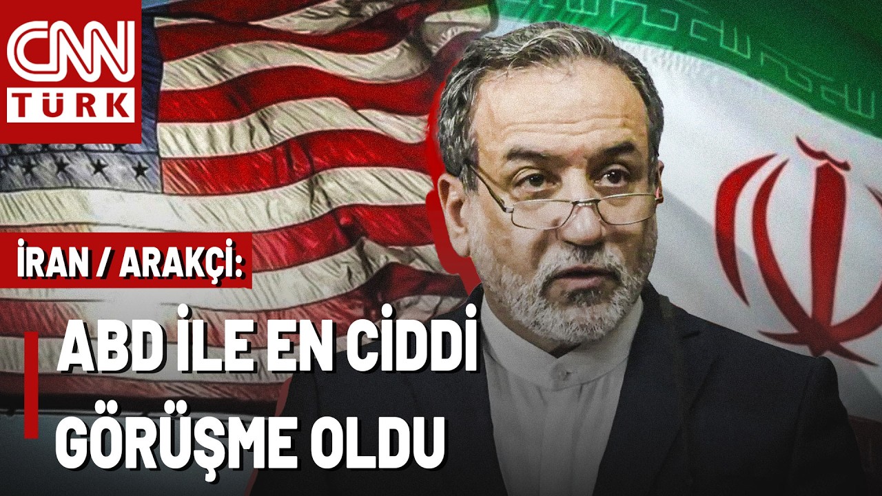Müzakere Sonrası Konuştu! İran Dışişleri Bakanı Arakçi'den Açıklama: Yaptırımlar Kalksın Dedik