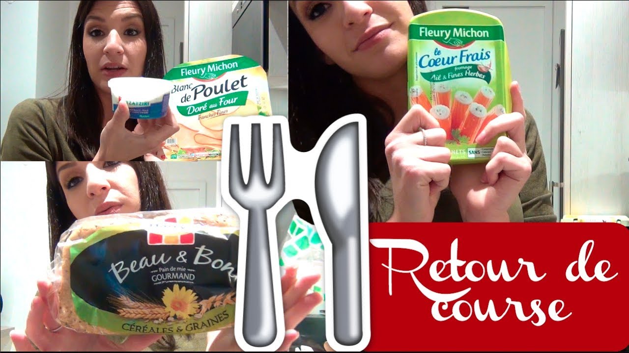 Retour de Courses! + Organisation Frigo