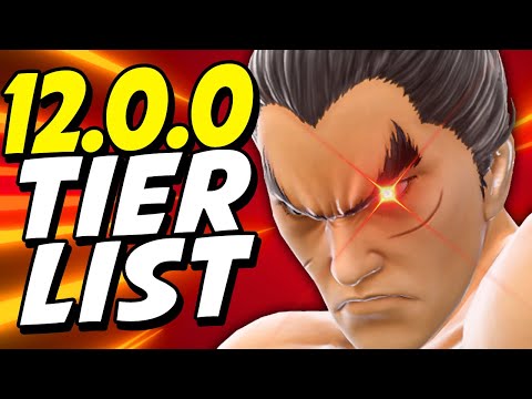 TOP TIER - SMASH ULTIMATE 12.0.0 TIER LIST