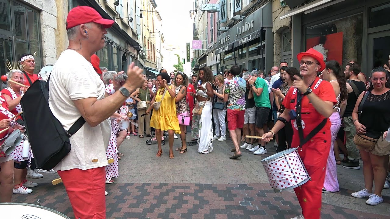 Fête de la musique 2025, avec la batucada  Babagunça.