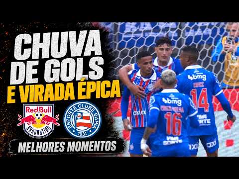 VIRADA ÉPICA FORA DE CASA - Red Bull Bragantino x Bahia - Melhores Momentos - Brasileirão 05/09/2026