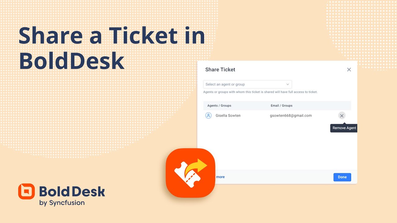 Ticket Sharing in BoldDesk