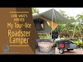 Look what's arrived. My Tour-lite Roadster camping trailer
