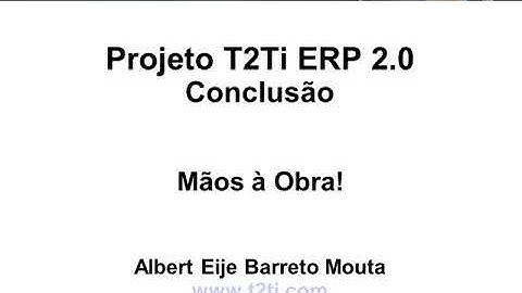 T2Ti ERP 2 0   Business Intelligence   11   Conclusão