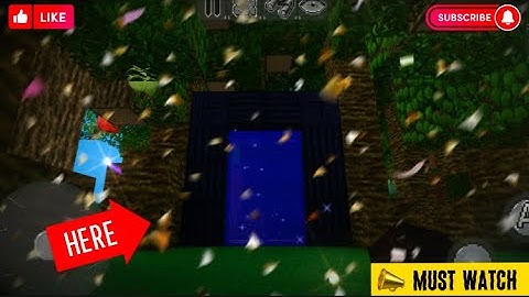 📣 HOW TO MAKE PORTAL IN MULTICRAFT!!!  ||  @bestie_1Multicraft