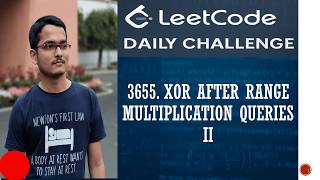 Leetcode 3655. XOR After Range Multiplication Queries II | Daily Challenge
