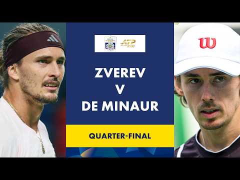 A. Zverev 2 - 0 A. de Minaur
