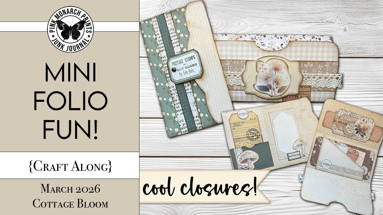 Забавные идеи для мини-папок! Вам ОЧЕНЬ понравятся эти варианты застежек! Вставьте их в свой скра...