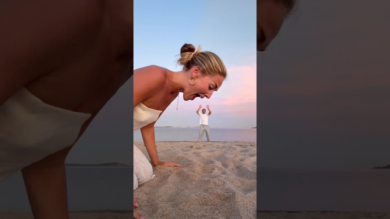 I ate christian!!!! WAIT FOR IT!🤣 #couple #sunset #funny #couplescomedy