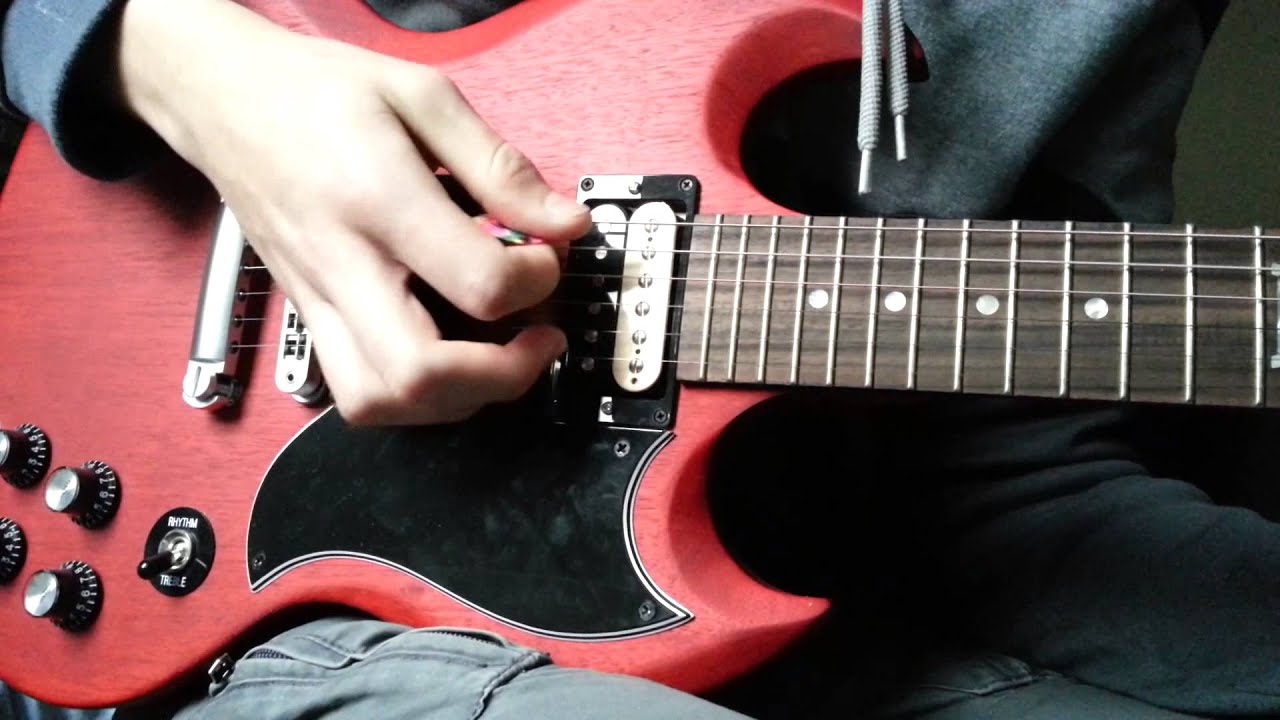 How to play Rock The Blues Away by ACDC