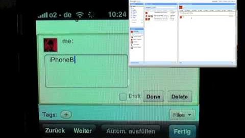 [webapp] Google Wave am iPhone