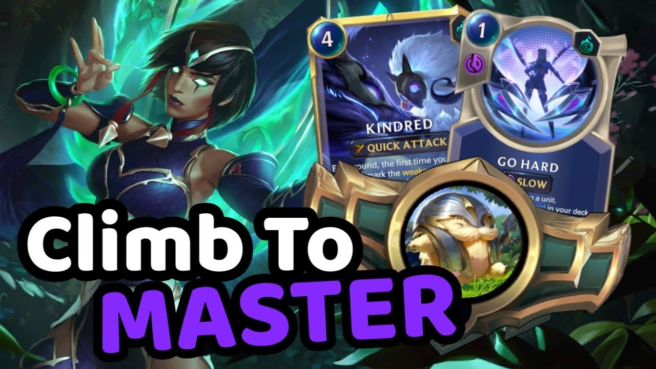 Karma Go Hard Gold To Master Series | Legends of Runeterra