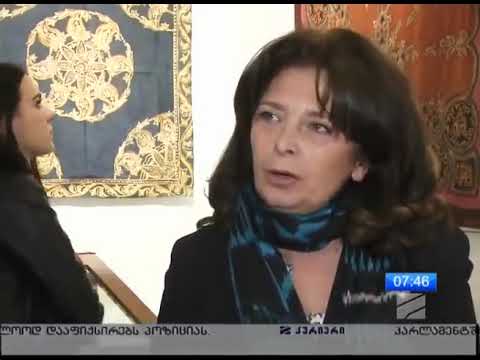 ალექსანდრა კოსტურინა- თავაძის ნამუშევრების გამოფენა 2017 წ.