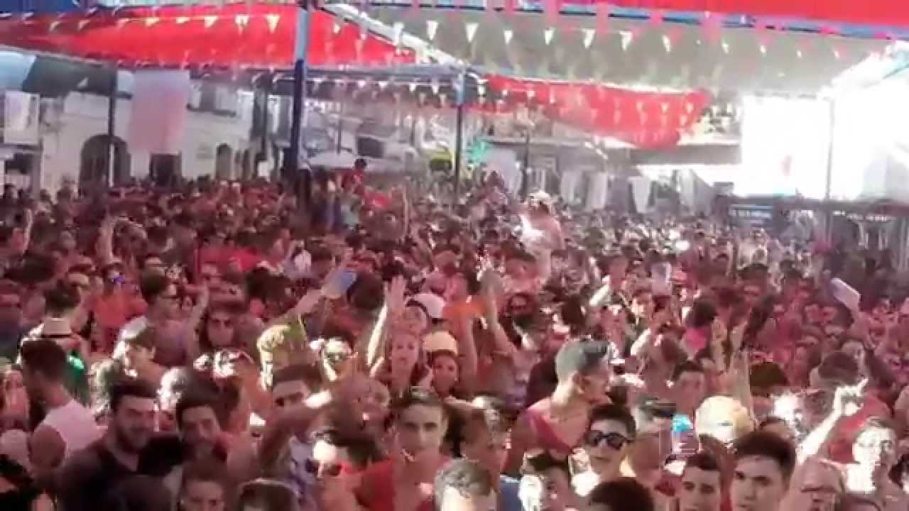 Feria de Álora 2015 [16]: Esto es la Feria de Día de Álora visto desde el escenario, increible