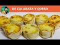 Cómo Hacer Canastitas de Calabaza y Queso con Tapas de Empanada / Relleno Extra Cremoso / MONO 1981