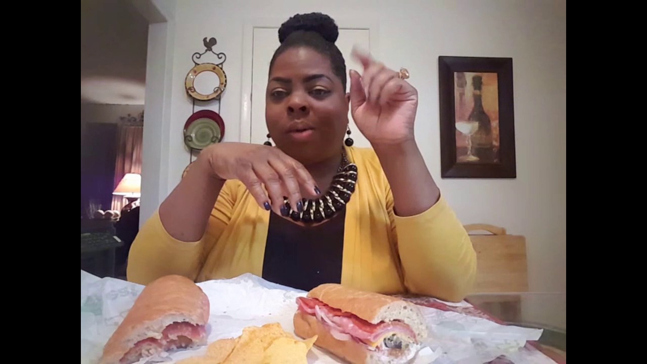 MUKBANG/SUBWAY-ITALIAN BMT SANDWICH MEAL