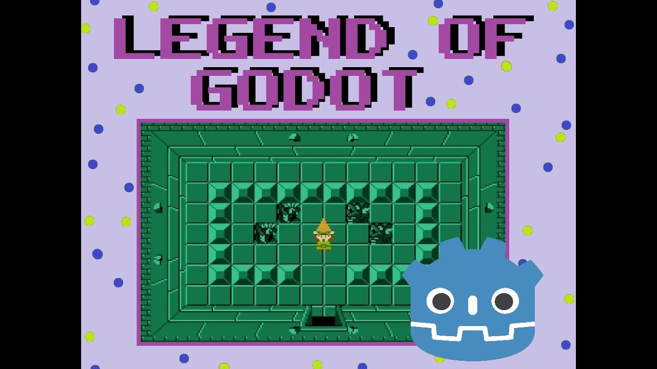 Making Legend of Zelda in Godot 4 - Part 1: Intro, Collisions, Bow and ...
