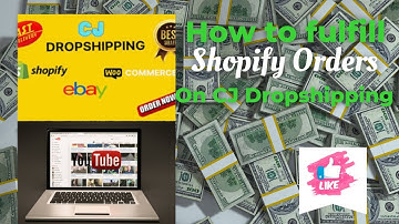 Dropshipping - How to fulfill Shopify orders on CJDropshipping
