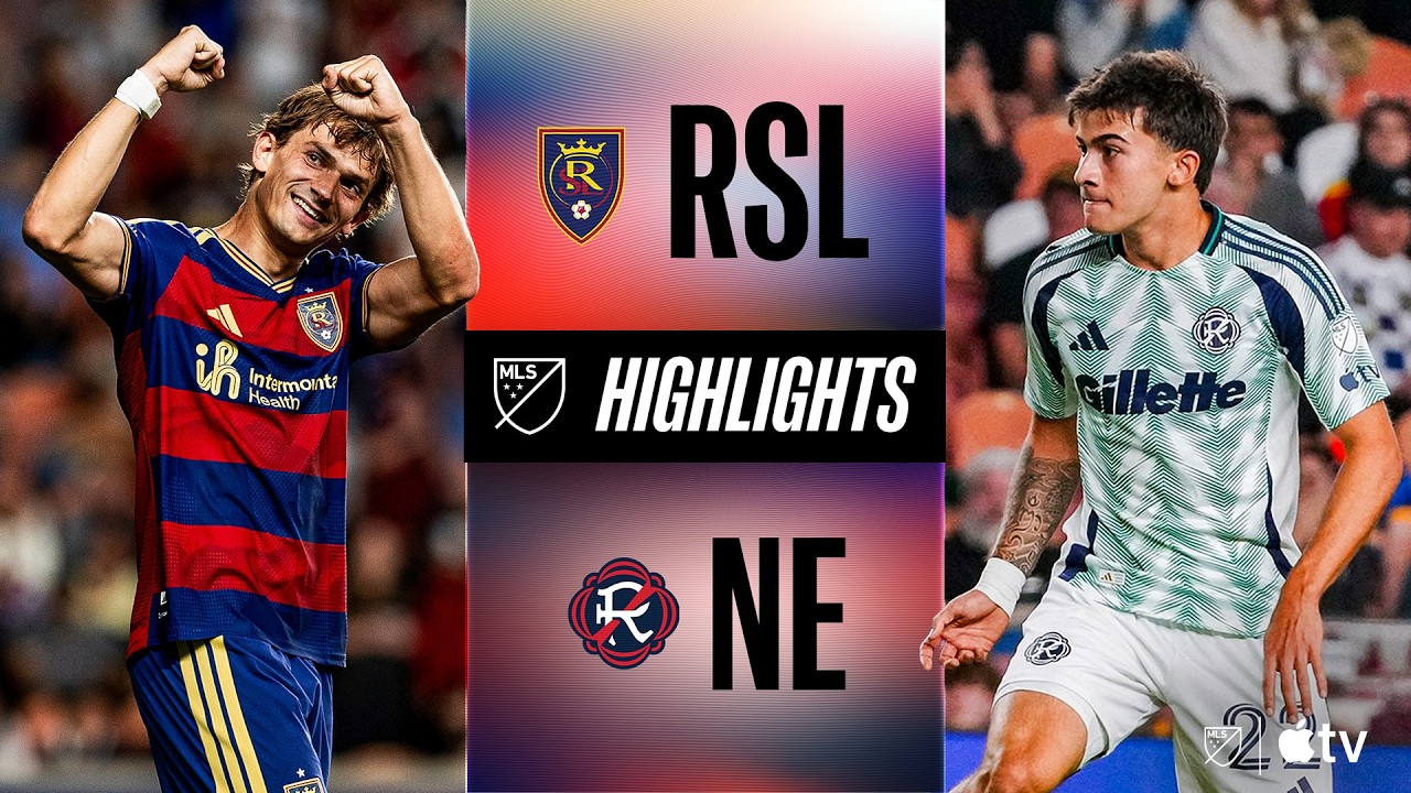[MLS] 레알 솔트레이크 3 : 0 뉴잉글랜드 레볼루션 경기 결과·하이라이트
