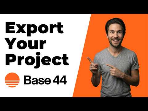 How To Export Your Project From Base44 (Premium Guide)