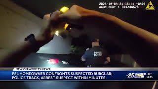 K-9 officer helps track down burglary suspect in Port St. Lucie