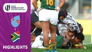 RWC2021 Match Highlights: Fiji v South Africa!