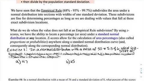 Algebra 2 Unit 13 Lesson 4 The Normal Distribution and Z Score