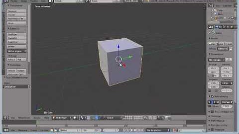 Les mini tuto blender 1: déplacement de la vue