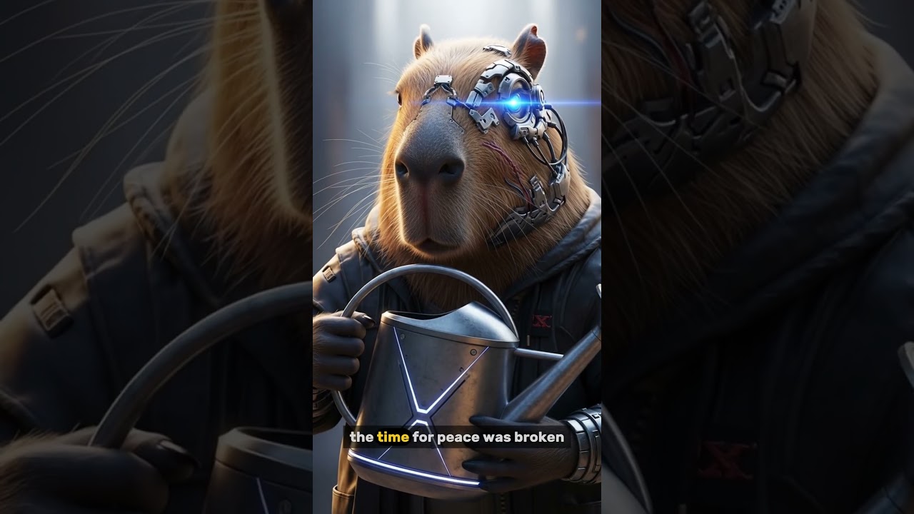 Capy-Bot: The Cosmic Gardener's War